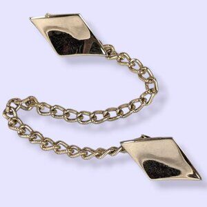 V. Mid Century Diamond Shaped Sweater Clip